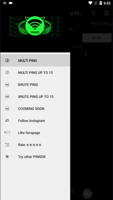 PINGER MULTI - Multiple Ping To The Network android App screenshot 5